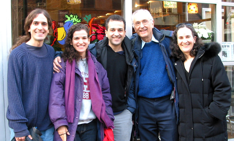 John, Neta, Safi, Dan, and Orli, NY, 2003