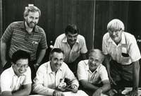 John Bahcall, Art McDonald and solar neutrino colleagues