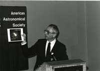 John Bahcall, President of the American Astronomical Society