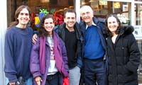John, Neta, Safi, Dan, and Orli, NY, 2003